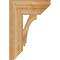Ekena Millwork Imperial Slat Rough Sawn Bracket, Western Red Cedar, 6"W x 18"D x 26"H BKT06X18X26IMP06RWR - alternate 2